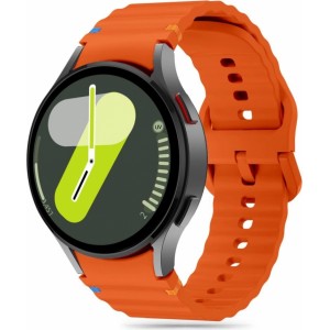 Tech-Protect Pasek Tech-Protect Silicone Sport na Samsung Galaxy Watch 4 / 5 / 5 Pro / 6 / 7 / FE - pomarańczowy