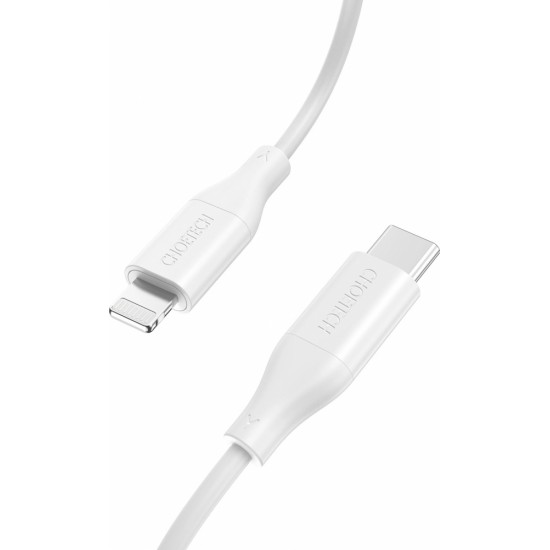 Choetech IP0040 USB-C / Lightning MFi PD 30W 1.2m cable - white