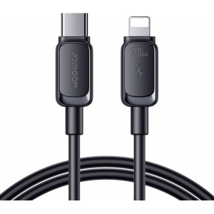 Joyroom Multi-Color Series A14 USB-C/ Lightning Cable 20W 1.2 m - Black