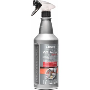 Clinex Bathroom and toilet cleaner removes rust, scale, soap scum CLINEX W3 Active SHIELD 1L