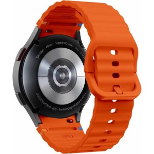 Tech-Protect Pasek Tech-Protect Silicone Sport na Samsung Galaxy Watch 4 / 5 / 5 Pro / 6 / 7 / FE - pomarańczowy