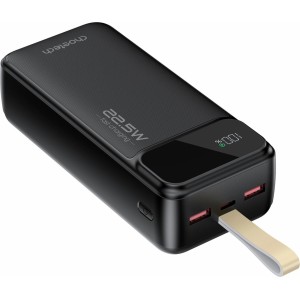 Choetech PD22.5W Dual USB-A+Type-C Power bank 30000mAh Black