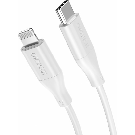 Choetech IP0040 USB-C / Lightning MFi PD 30W 1.2m cable - white