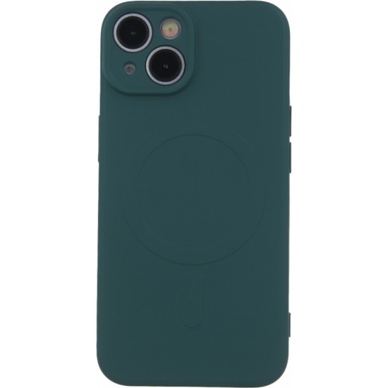 None Simple Color Mag case for iPhone 16 Pro Max 6,9" dark green