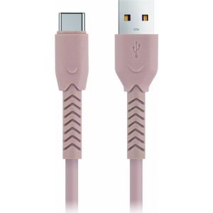 None Maxlife MXUC-04 cable USB - USB-C 1,0 m 3A pink