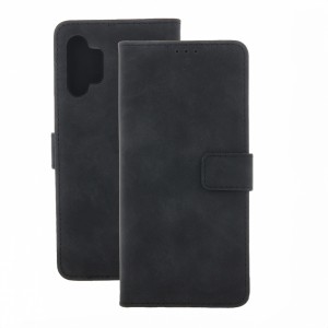 None Smart Velvet case for Samsung Galaxy S24 black