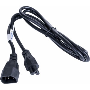 Akyga power cable for notebook AK-NB-09A clover CCA IEC C5 / C14 1.5 m