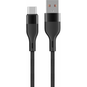 None Maxlife MXUC-07 cable USB - USB-C 1,0 m 3A black nylon