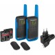 Motorola Talkabout T62 twin-pack + charger blue