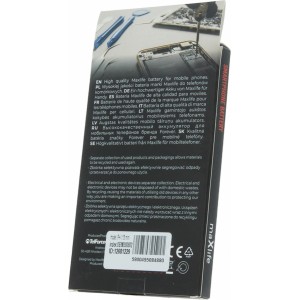 Maxlife battery for iPhone 13 Mini 2406mAh without BMS flex