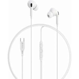 Devia wired earphones Kintone A2 Digital USB-C white