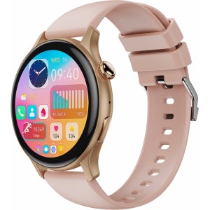 None XO smartwatch J6 Amoled rose gold