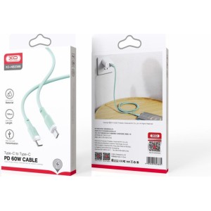 None XO cable NB208B PD USB-C - USB-C 1,0m 60W green