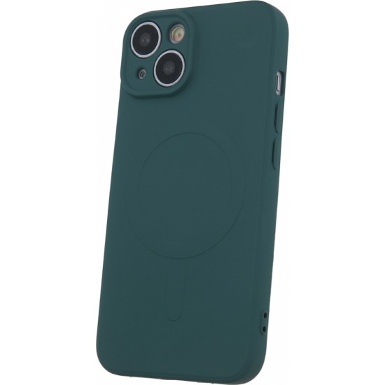 None Simple Color Mag case for iPhone 16 Pro Max 6,9" dark green