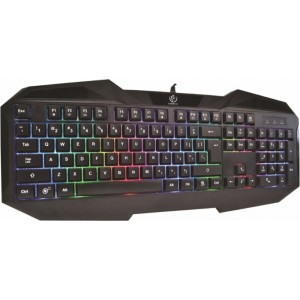 Rebeltec Patrol wire keyboard with backlight black