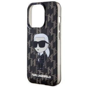 Karl Lagerfeld case for IPHONE 15 Pro Max KLHCP15XHNKMKLK (Ikonik Monogram) black