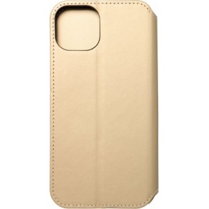 OEM DUAL POCKET Book case for IPHONE 15 Plus gold