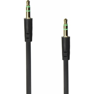 OEM Cable AUX Jack 3,5 mm (male) to Jack 3,5 mm (male) BOX 1 m black