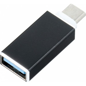 OEM Adaptor OTG USB A 3.0 (female) to Type C (male) black