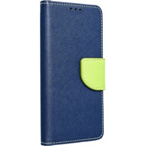 OEM FANCY Book for SAMSUNG S22 ULTRA navy / lime