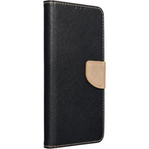 OEM FANCY Book case for SAMSUNG S23 FE black / gold