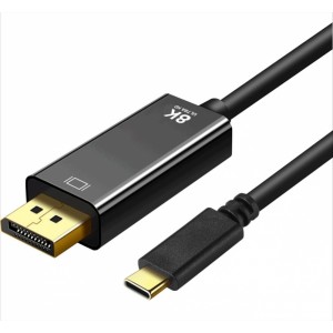 ART cable Type C (male) to DisplayPort 1.4 (male) 8K 60Hz C5-2 1,8 m black