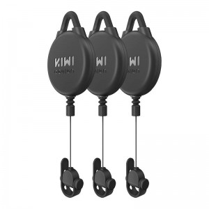 Kiwidesign VR Cable Culley System-3 pcs Kiwi Design V2-3 for Meta Quest 2 Black