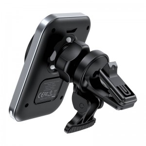 Choetech Magnetic car holder witch charger Choetech T206-F, 15W (black)