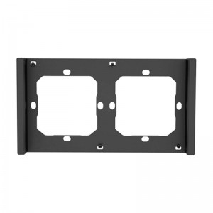 Sonoff Frame for switch M5 80 double 2-fold SONOFF M5-2C-80-F (graphite/black)