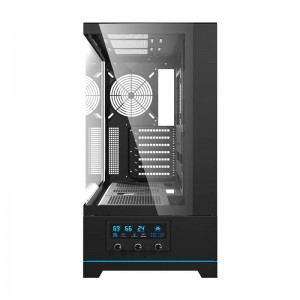 Darkflash DY451 computer case without fans (black)