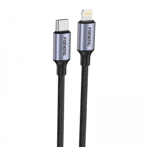 Foneng Cable Foneng Metal Head Braided Cable PD20W 1.2m (gray)