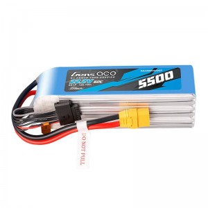 Gens Ace Battery Gens Ace G-Tech 5500mAh 22.2V 60C 6S1P LIPO with XT90 connector