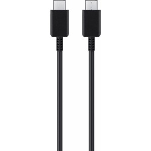 Samsung EP-DG977BBE 60W 5A Super Ātrs USB-C uz USB-C 2.0 Datu un Uzlādes Kabelis 1m Melns (OEM)