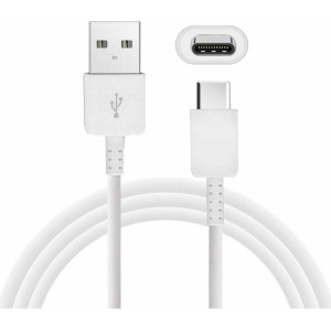 Samsung EP-DW700CWE Universāls USB 2.0 uz USB-C 3.1 Qualcom Datu un Lādēšanas Kabelis 1.5m Balts (OEM)