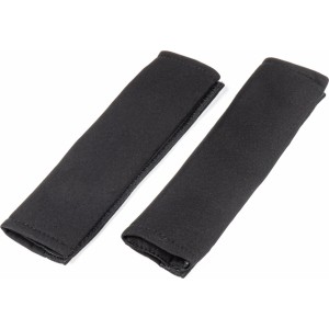 Amio Seat belt pad black 2pcs set