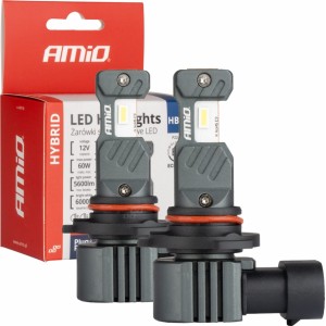 Amio LED Headlights Hybrid series HB4 9006 6000K Canbus 60W AMIO-04118