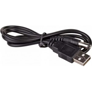 Akyga AK-DC-01 5.5 x 2.1 mm kabelis USB A 0.8m