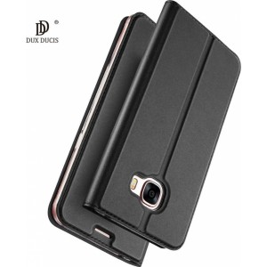 Dux Ducis Premium Magnet Case Grāmatveida Maks Telefonam Huawei Y9 (2018) Pelēks