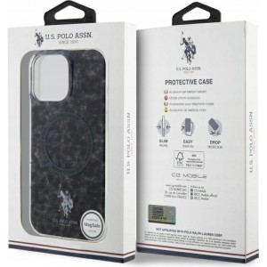 Us Polo IML Ring MagSafe Aizsargapvalks Priekš Apple iPhone 16 Pro Max