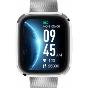 Garett Smartwatch Garett GRC STYLE Silver steel Viedpulkstenis IPS / Bluetooth / IP68 / SMS