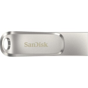 Sandisk Ultra Dual Drive Luxe USB flash drive 32 GB USB Type-A / USB Type-C 3.2 Gen1 Stainless steel