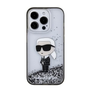 Karl Lagerfeld KLHCP15XLKKNSK Aizmugurējais Apvalks Priekš Apple iPhone 15 Pro Max