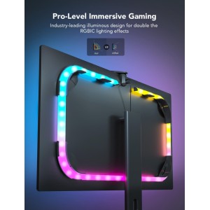 Govee H604B Dreamview G1 Gaming RGBIC Monitora Apgaismojums Bluetooth / Wi-Fi / 24