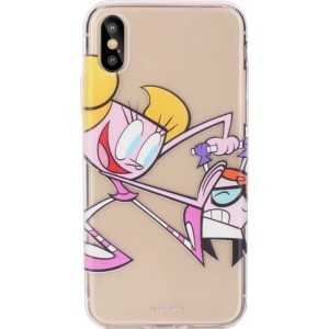 Cartoon Network Dexter Силиконовый чехол для Apple iPhone XS Max Dexter with Dee Dee