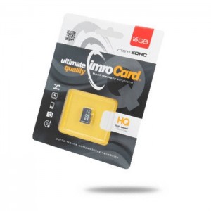 Imro Atmiņas Karte microSDHC 16GB / cl. 10 UHS-I / 10 MB/s