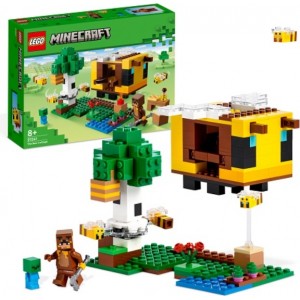 Lego 21241 Minecraft The Bee Cottage Konstruktors