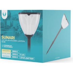 Forever Sunari FLS-98 Saules Lampa LED 3000K+6000K / 2200mAh