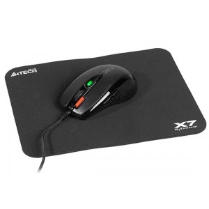 A4Tech 46028 Mouse & Pad X-7120 Black