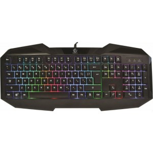 Rebeltec Patrol wire keyboard with backlight black