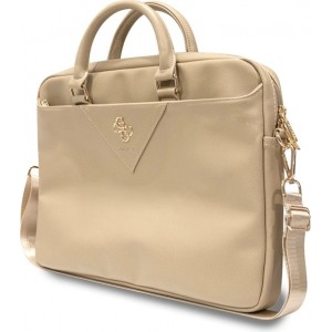 Guess Triangle 4G bag for a 16" laptop - gold
